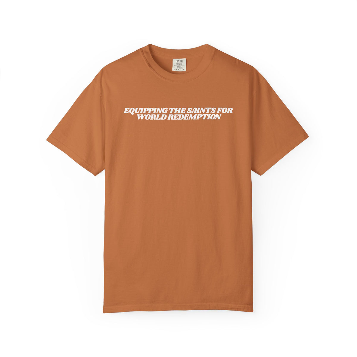 Equipping the Saints T-shirt - Comfort Colors