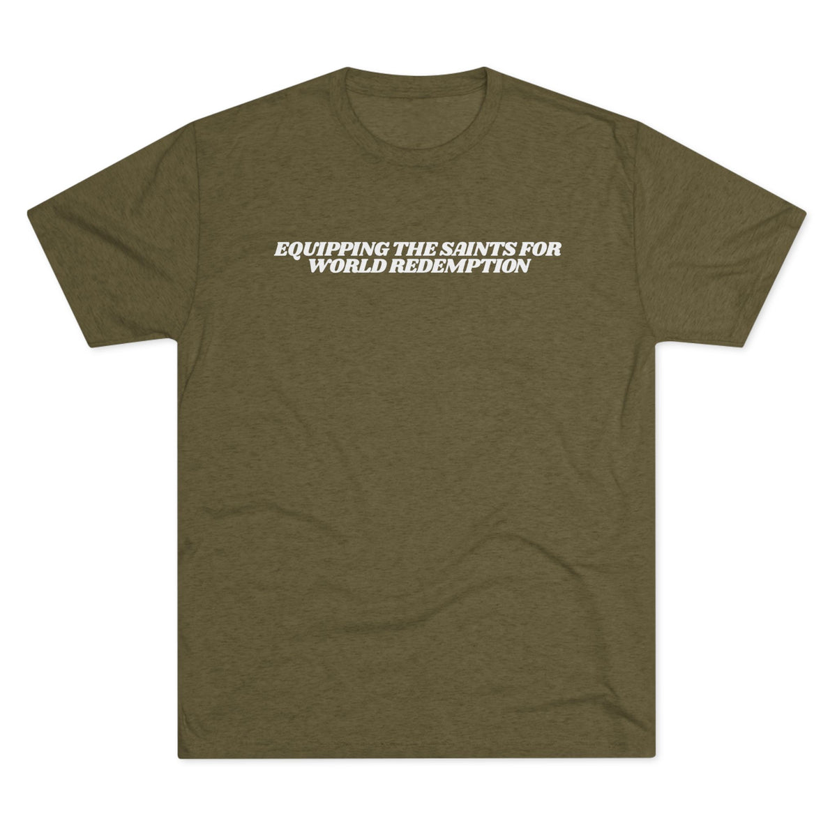 Equipping the Saints T-Shirt - Triblend