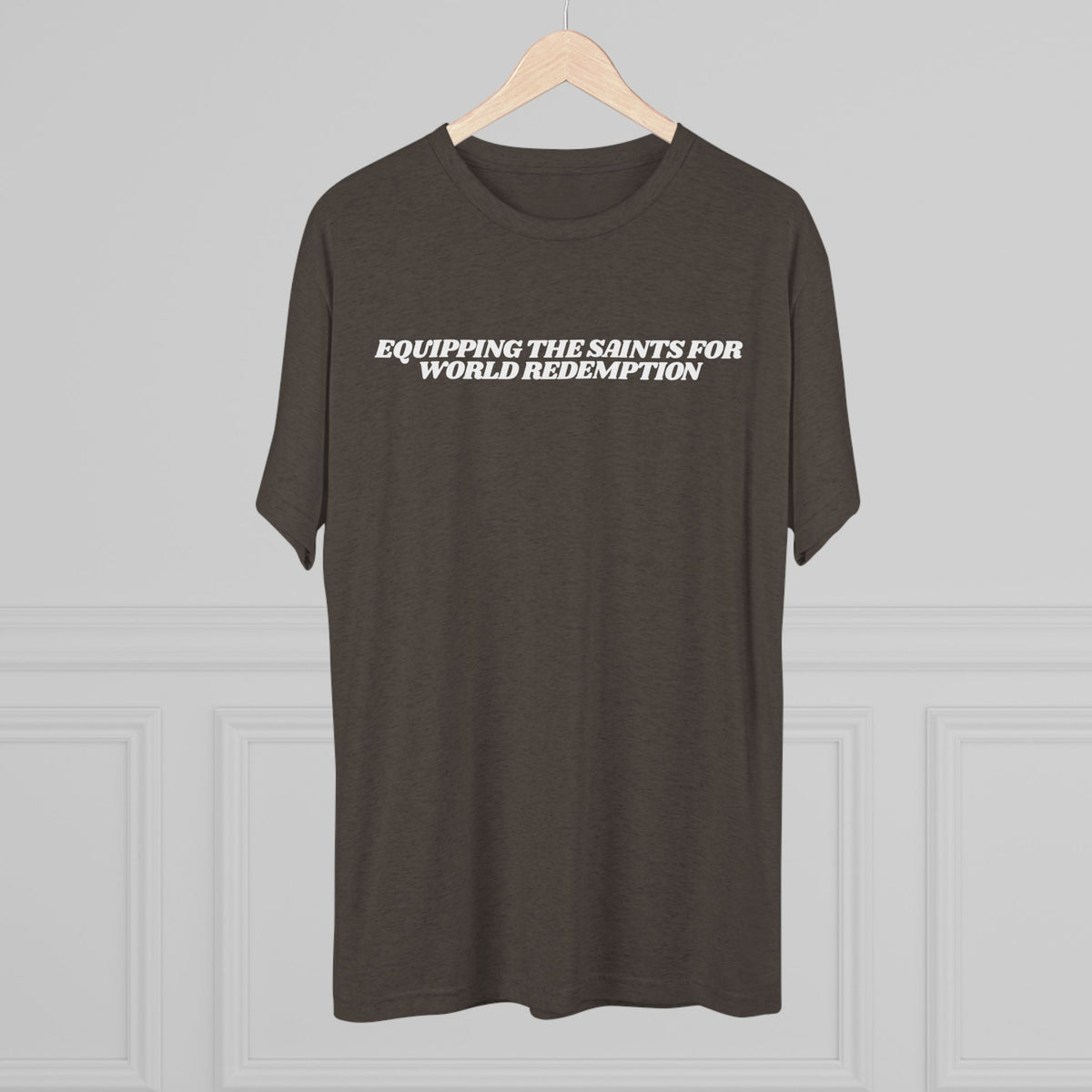 Equipping the Saints T-Shirt - Triblend