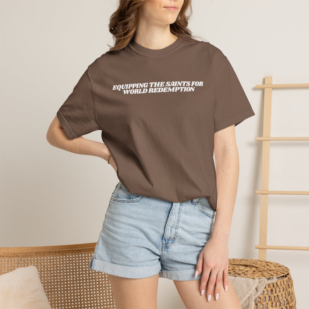 Equipping the Saints T-shirt - Comfort Colors