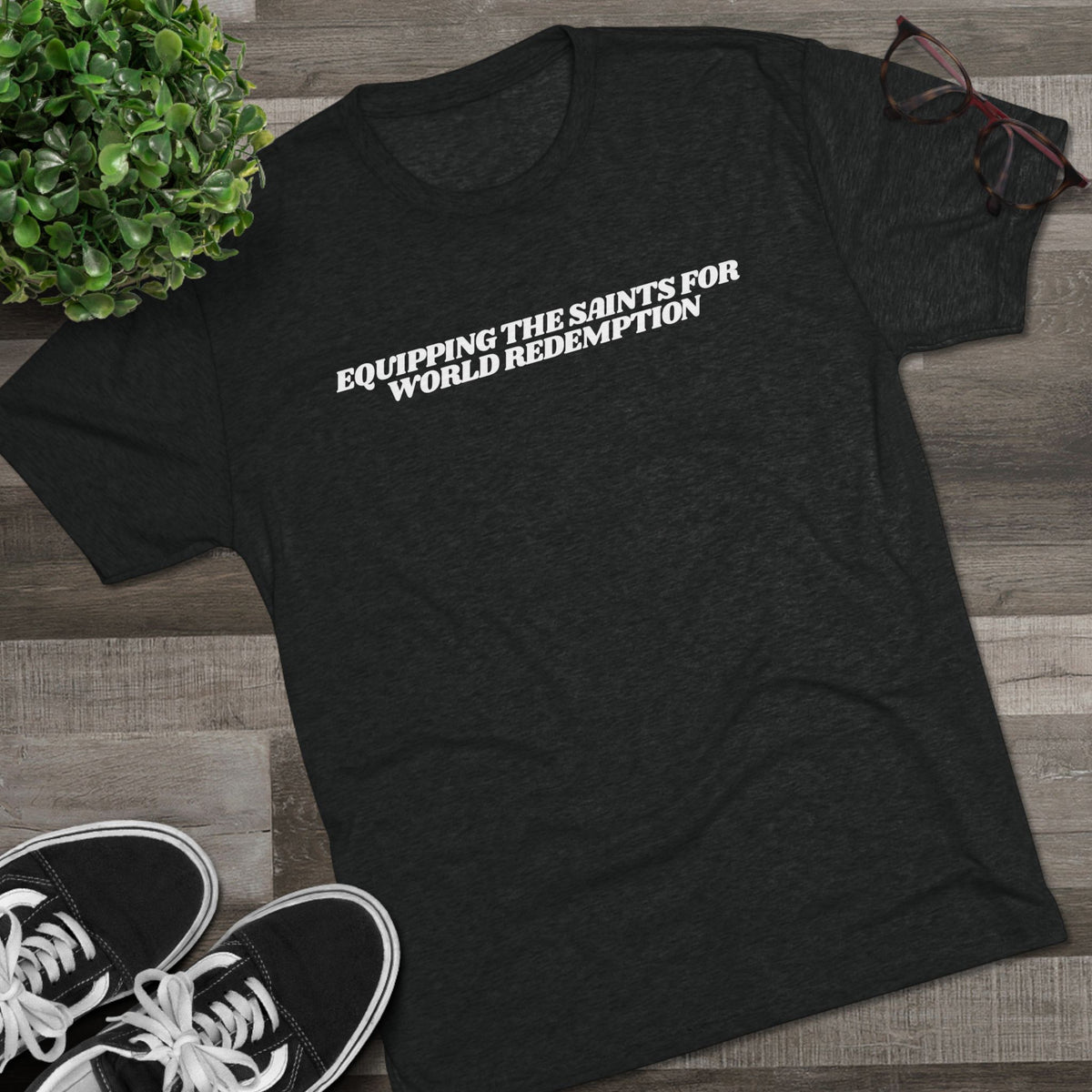 Equipping the Saints T-Shirt - Triblend