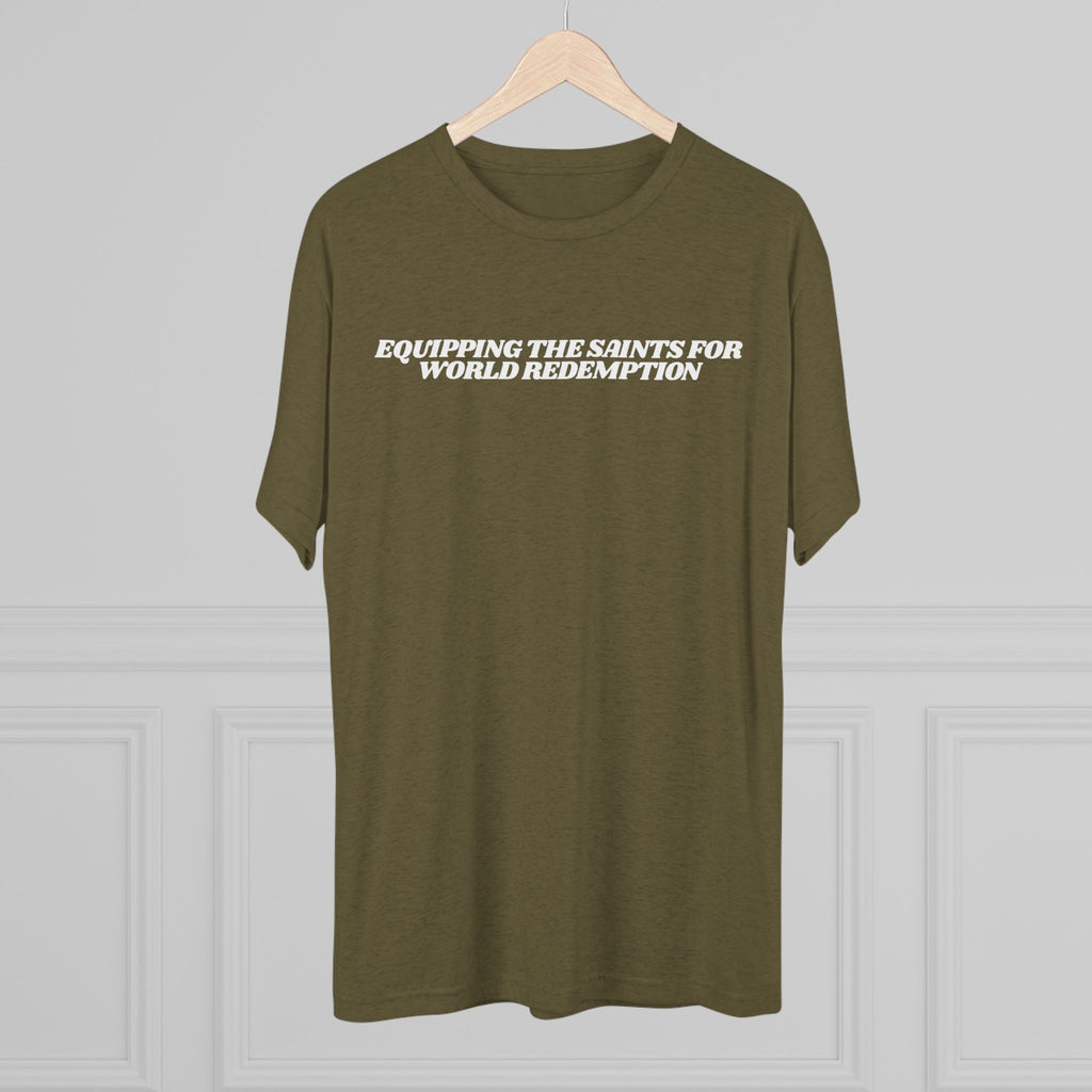Equipping the Saints T-Shirt - Triblend
