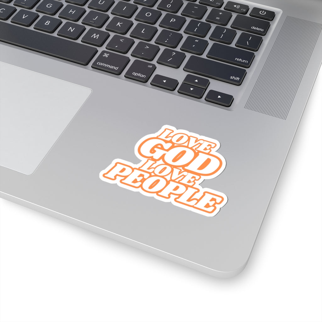 Love God Love People — Sticker