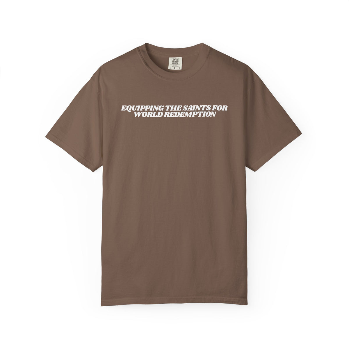 Equipping the Saints T-shirt - Comfort Colors